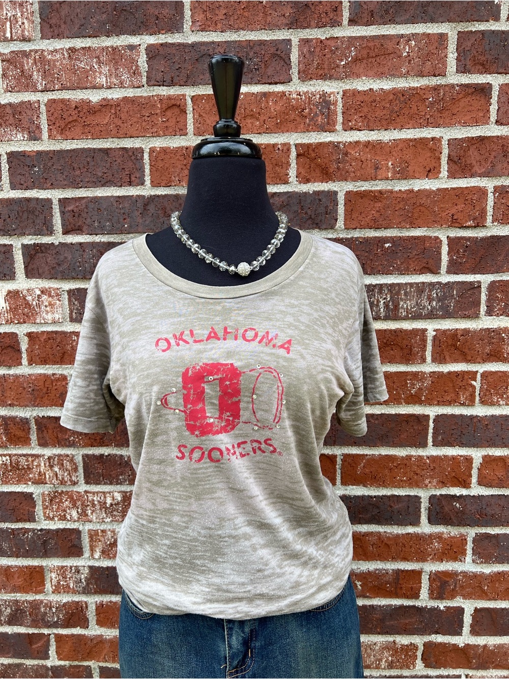 Women's Short Sleeve Oklahoma Sooners Graphic Tee